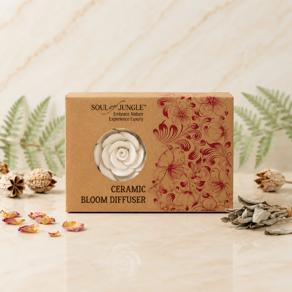 Ceramic Bloom Diffuser-Rose