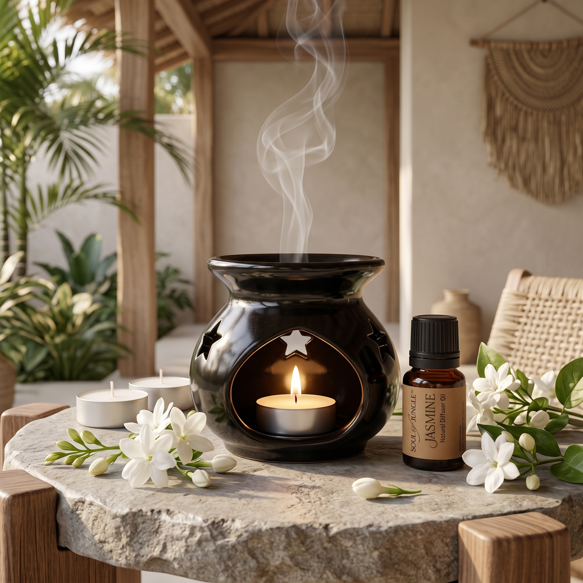 Jasmine Diffuser Set