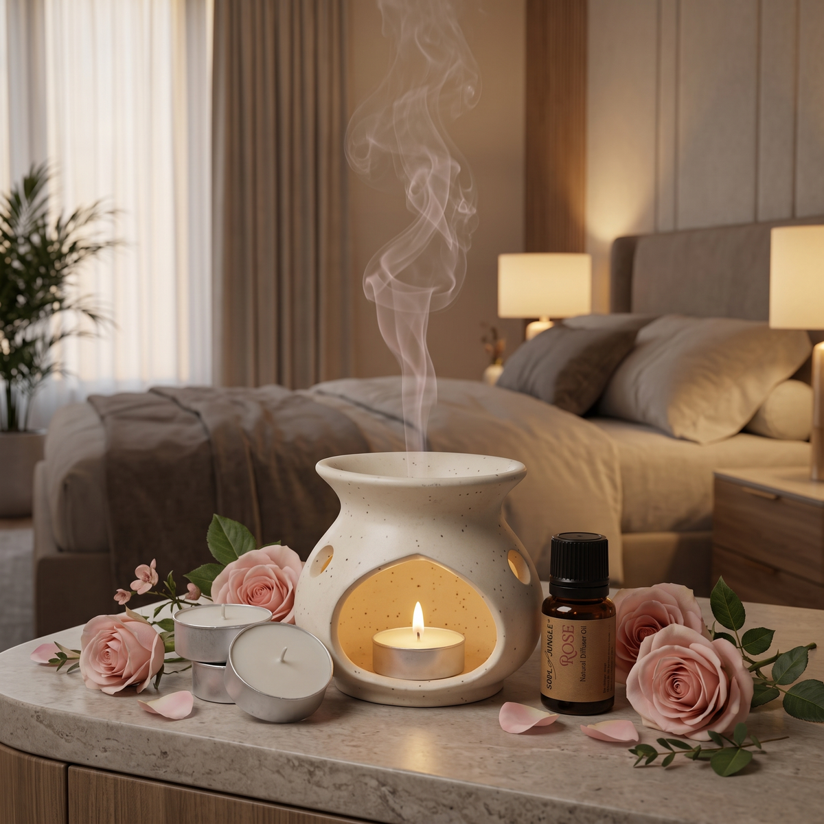 Rose Diffuser Set