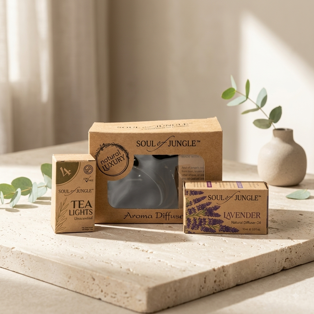 Lavender Diffuser Set