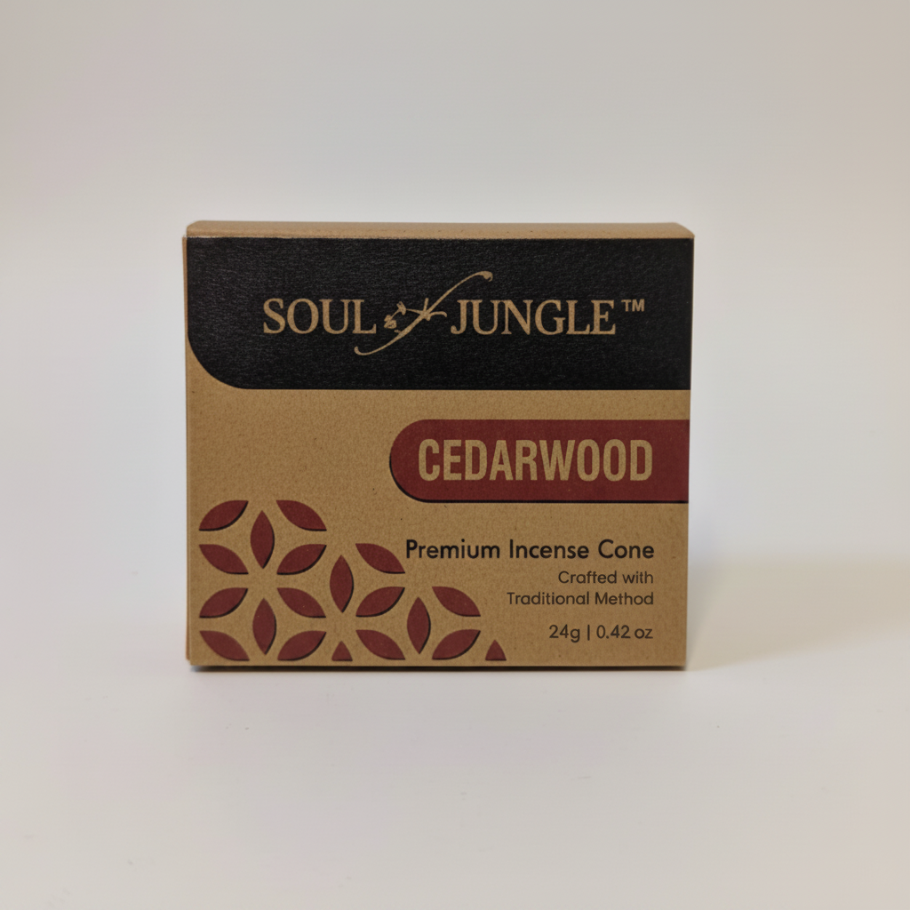 Cedarwood Woody Scent Incense Cones