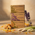 Soul of Jungle Natural Diffuser Oil Gift Set – Sandalwood, Lavender & Lemongrass (10ml Each)