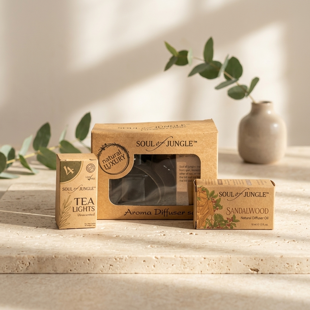 Sandalwood Diffuser Set